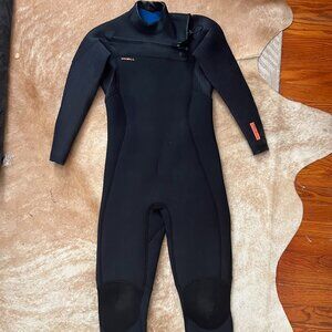 O'Neill Women's Hyperfreak 4/3+ Chest Zip Wetsuit  SIZE 12